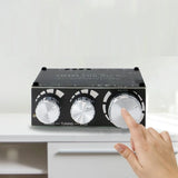 XY-T100H 100W*2 TPA3116D2 bluetooth 5.0 Power Audio Amplifier Board Home Theater Amplifiers Stereo Treble and Bass Adjustment