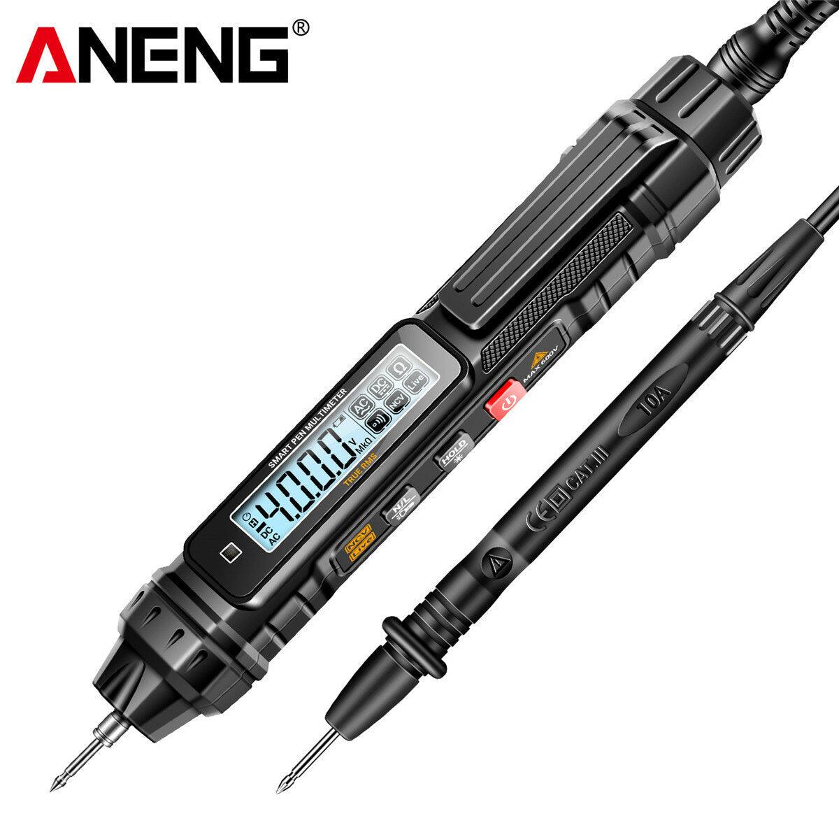 ANENG A3005 Digital Multimeter Pen Type 4000 Counts Professional Meter Non-Contact Auto AC/DC Voltage Ohm Diode Tester For Tool - Zen Craft