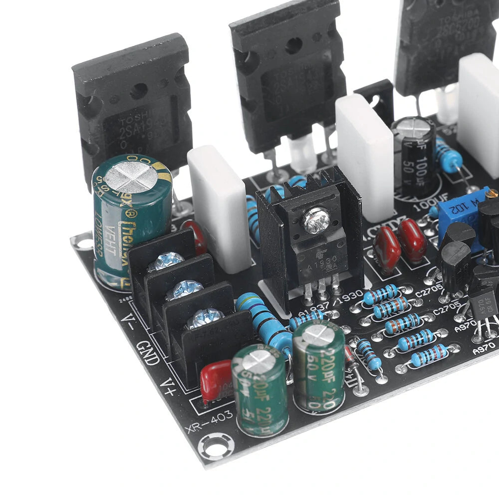 Mono 200W Power Amplifier Board 1943+5200 Tube Rear Stage Power Amplifier Board