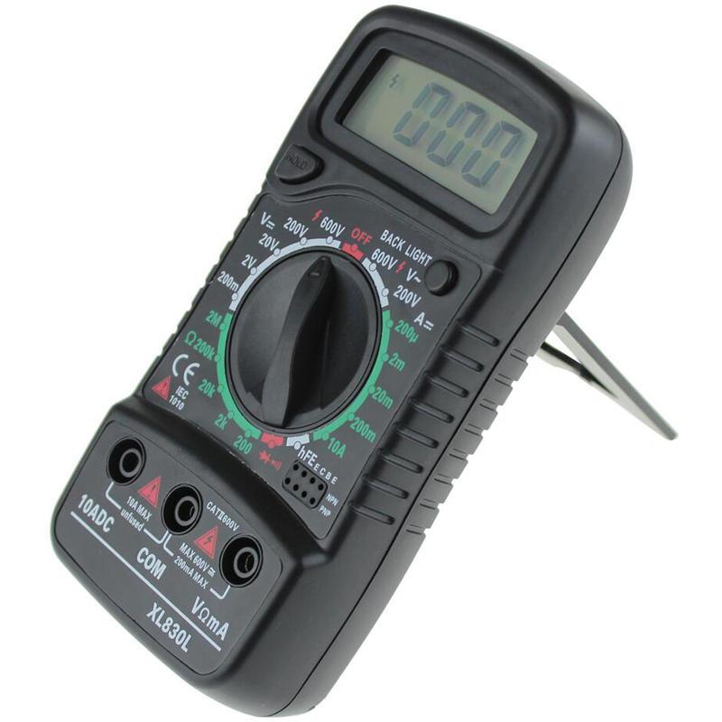 ANENG XL830L Digital LCD Multi Meters Volt Meterr Ammeter AC/DC/OHM Volt Current Tester - Zen Craft