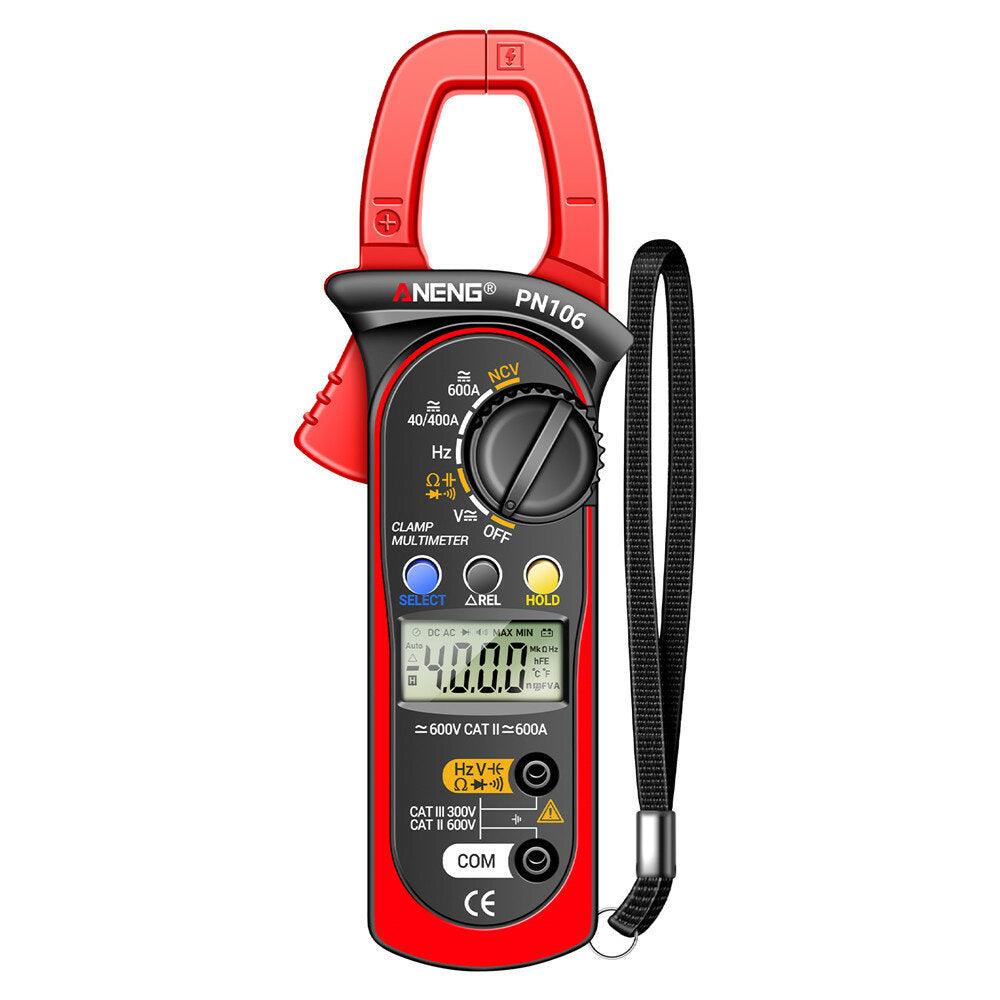 ANENG PN106 4000 Counts Clamp Meter AC/DC Ammeter Voltmeter Electric Tester - Zen Craft