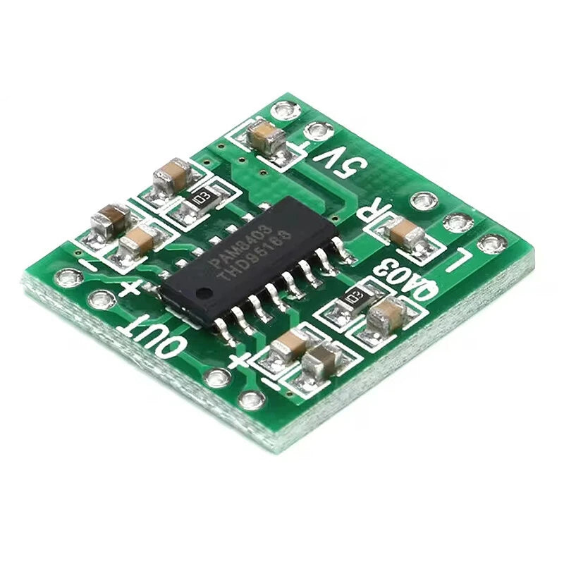 10Pcs/5pcs/1pc PAM8403 Audio 2x3W Mini Digital Power Amplifier Board for Class D Stereo Audio Amplifier Module 5V Power