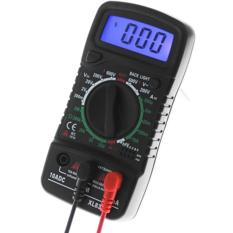 ANENG XL830L Digital LCD Multi Meters Volt Meterr Ammeter AC/DC/OHM Volt Current Tester - Zen Craft