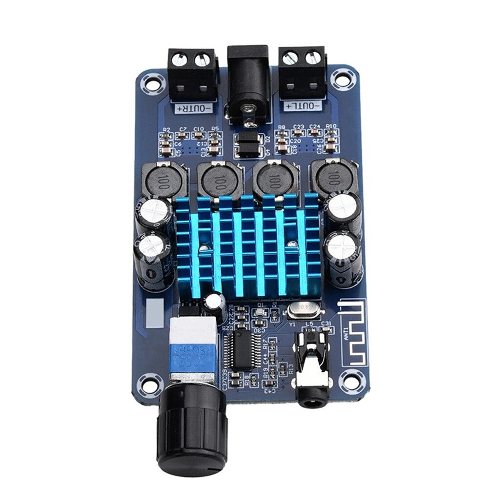 XH-A318 TPA3116D2 bluetooth Digital Audio Amplifier Board 50Wx2 Sound Amplifier DC12V-24V Audio Module High Power AMP