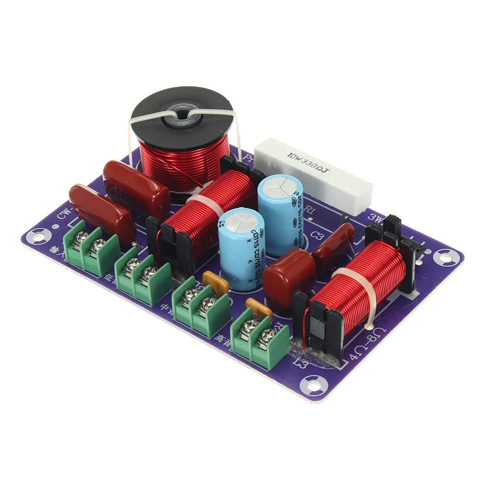 250W High-fidelity Divider Three-way Home Theater Low-speaker Modified Audio Upgrade Divider CW-3003