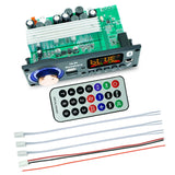 JQ-D187BT TPA3116 50W+50W+100W Audio Amplifier Board 2.1 Channel Bluetooth Decoder DC 6V-24V HiFi MP3 Player Module USB FM AUX