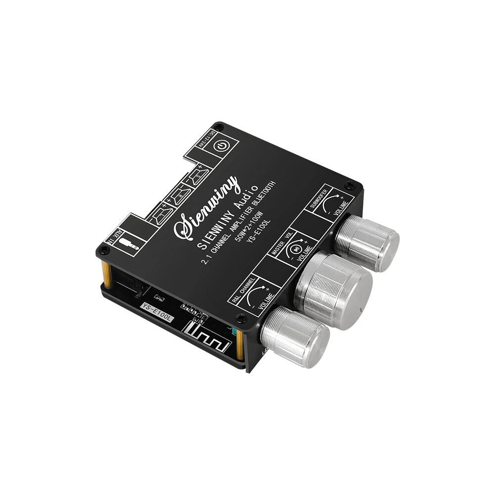 YS-E100L 2.1 Channel bluetooth 5.1 Audio Amplifier Board 50W2+100W High Low Pitched Subwoofer Amplifier Module Board