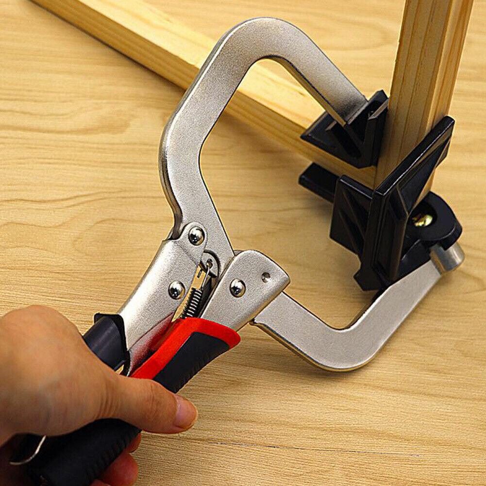 Woodworking Corner Clamp DIY 90 Degree Face Clamp Plier Cabinet Right Angle Clamp - Zen Craft