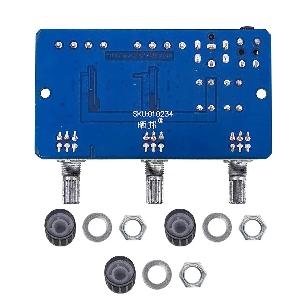 XH-A355 YDA138-E Digital Amplifier Board 2.1 Channel 2x15W+30W Class D Audio Amplification Module DC12V Modified DIY Speakers