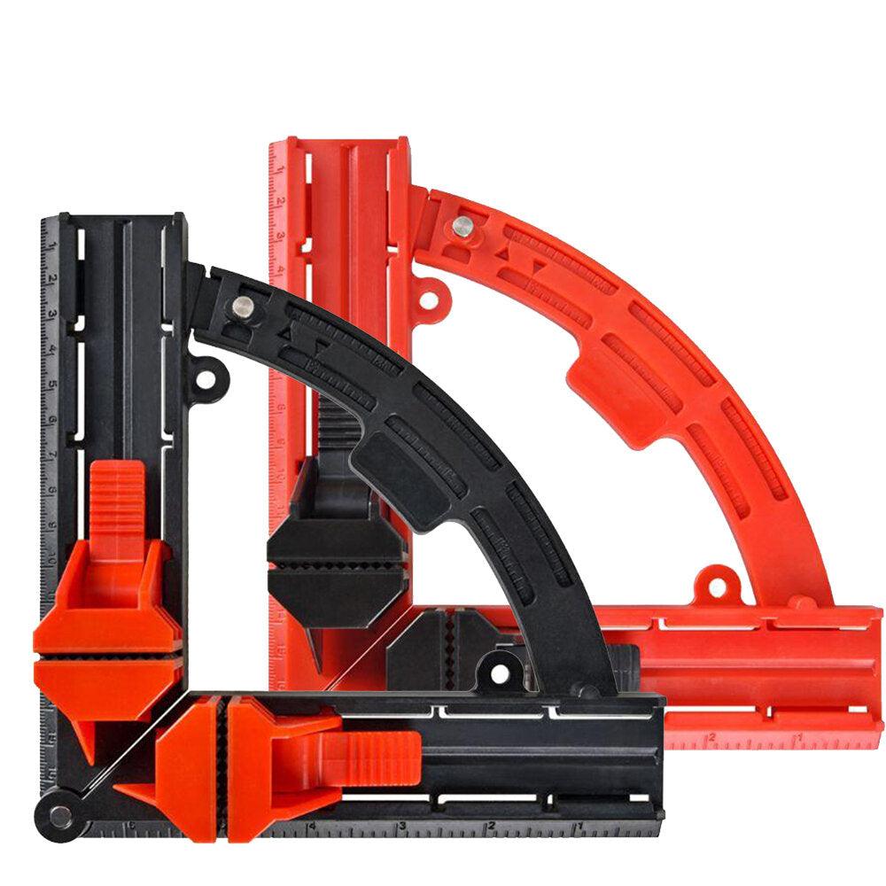 Woodworking 90 Corner Frame Clamp Adjustable Expandable Quick-Lock ABS Plastic Picture Framing Woodworking Tool for Precise Angle Positioning and Efficient Operation - Zen Craft