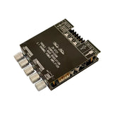 ZK-ST21 2.1 Channel Bluetooth Amplifier Board 100W+100W+200W Subwoofer TPA3221 Support Bluetooth AUX U Disk Sound Card