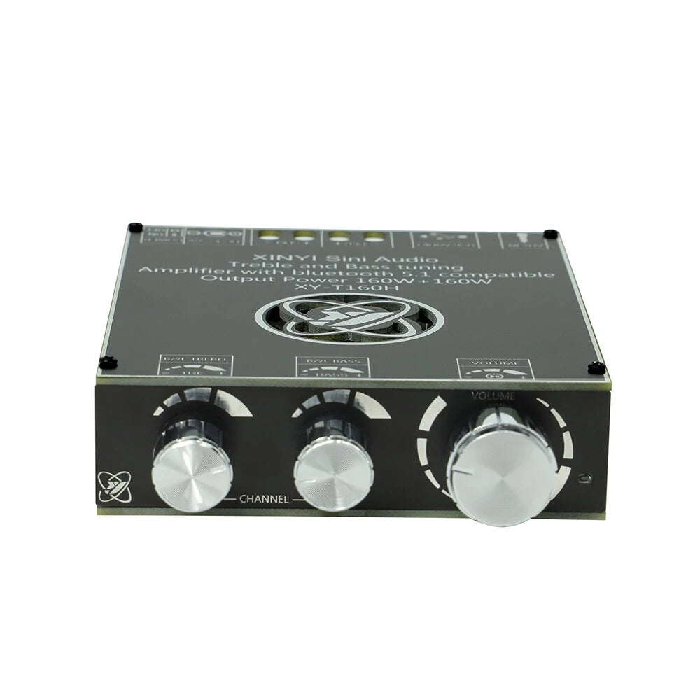 XY-T160H bluetooth 5.1 Dual Channel Stereo Audio Amplifier Board 160W2 High Low Pitch Adjustment Power Amplifier Module Board