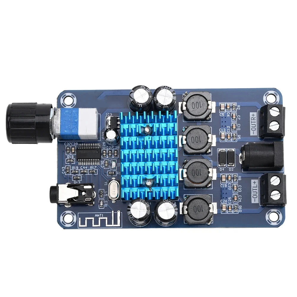 XH-A318 TPA3116D2 bluetooth Digital Audio Amplifier Board 50Wx2 Sound Amplifier DC12V-24V Audio Module High Power AMP