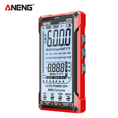 ANENG 622A Digital Smart Multimeter 10A Tester Meter Auto Range True RMS DC/AC 6000 Multitester With Laser Lamp Capacitance Ohm - Zen Craft