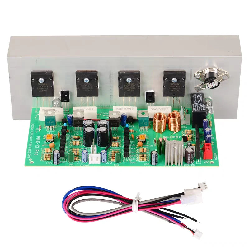 PMX-13 2.0 Channel 300W+300W High Power Amplifier Board A1943/C5200 Chip Dual AC24-35V