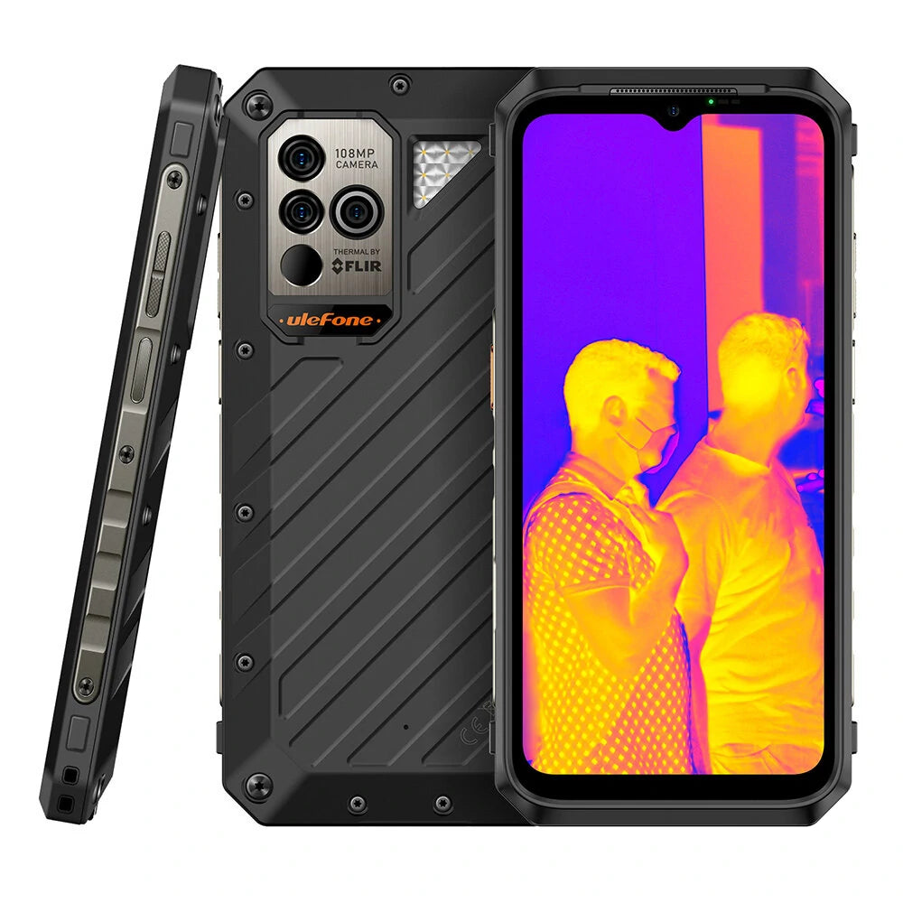 Ulefone Power Armor 19T Thermal Imaging Camera 108MP Triple Camera 17GB 256GB