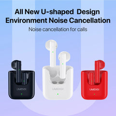 UMIDIGI AirBuds U TWS Wireless Earphones bluetooth 5.1 ENC Noise Reduction 380mAh Charging Box Sports Headsets With Microphone - Zen Craft