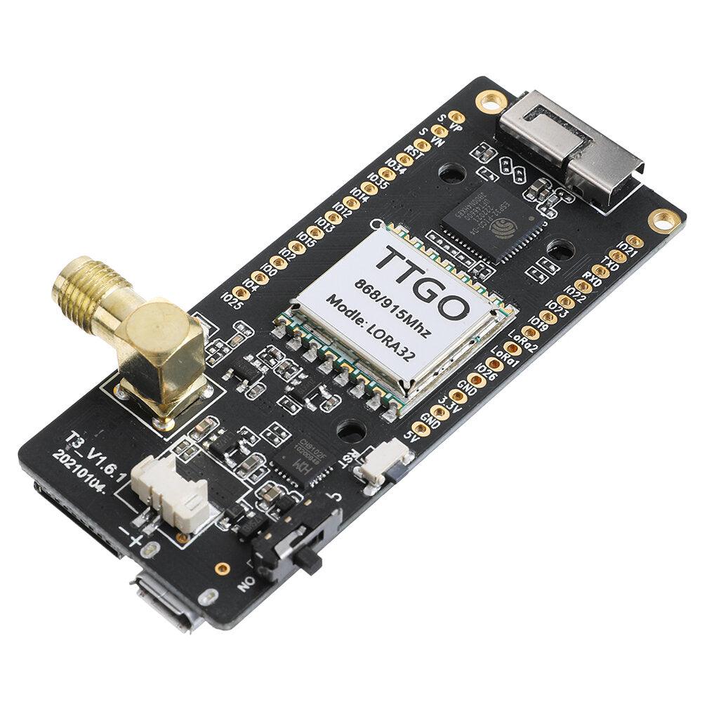 LILYGO TTGO LoRa32 868Mhz ESP32 LoRa OLED 0.96 Inch SD Card bluetooth WIFI Wireless Module ESP-32 SMA IP5306 - Zen Craft