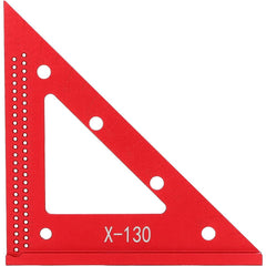 Aluminum Alloy Woodworking Triangle Ruler 45 or 90 Degrees Versatile Carpenter Square - Zen Craft