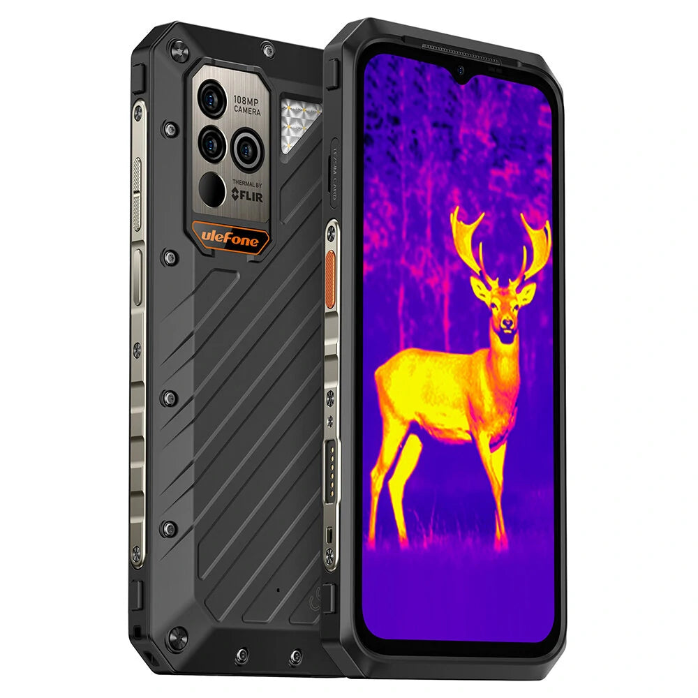 Ulefone Power Armor 18T Ultra 5G Thermal Imaging Camera IP68 IP69K Waterproof Rugged Smartphone