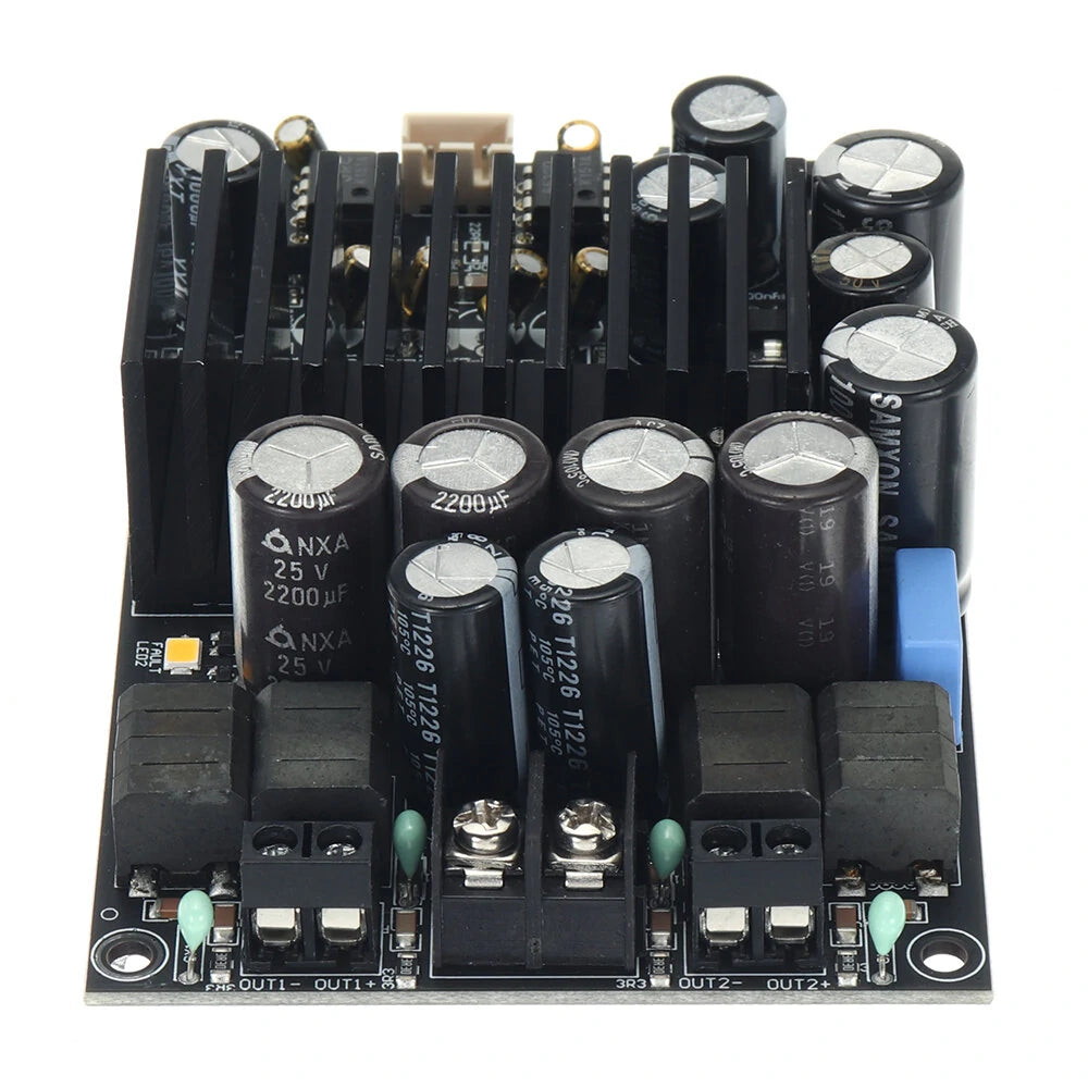 TPA3225 Fever HiFi Digital Power Amplifier 300W+300W High-power 2.0 Channel Stereo Amplifier Board DC19-48V