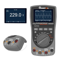 MUSTOOL MDS8207 Intelligent 2 in 1 Digital 40MHz 200Msps/S Oscilloscope 6000 Counts True RMS Multimeter - Zen Craft