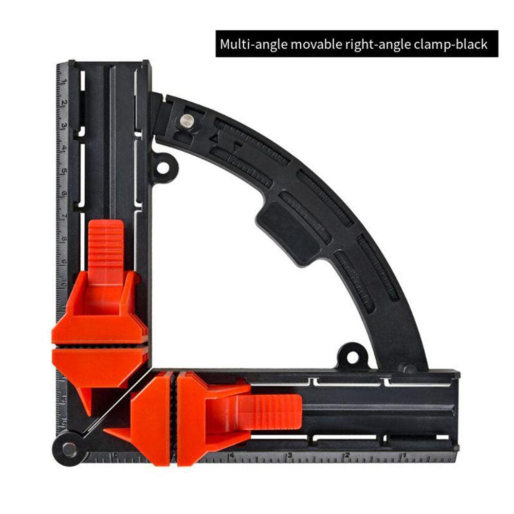 Woodworking 90 Corner Frame Clamp Adjustable Expandable Quick-Lock ABS Plastic Picture Framing Woodworking Tool for Precise Angle Positioning and Efficient Operation - Zen Craft