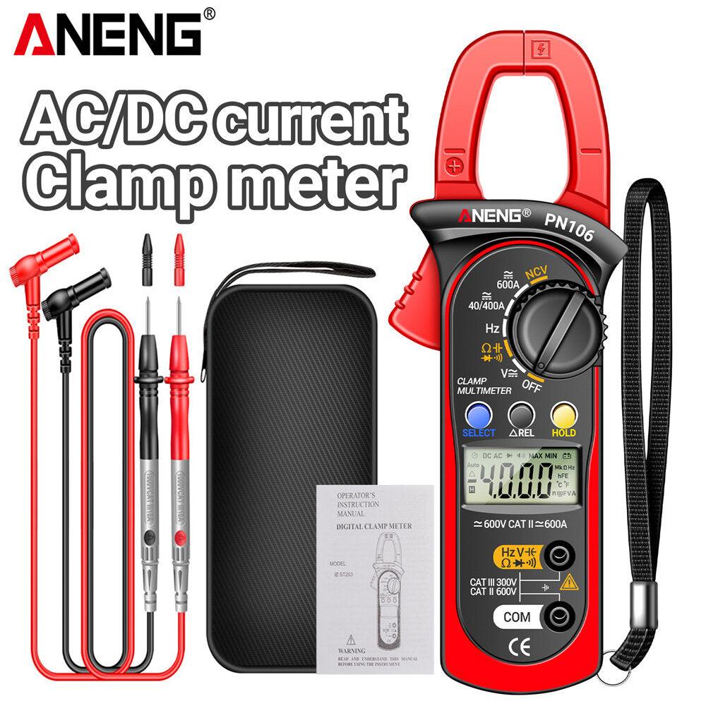 ANENG PN106 4000 Counts Clamp Meter AC/DC Ammeter Voltmeter Electric Tester - Zen Craft