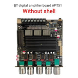 ZK-APTX1 2.1 Channel Bluetooth Amplifier Board 100Wx2+200W Subwoofer Theater HiFi Stereo Equalizer Power Amplifier Board
