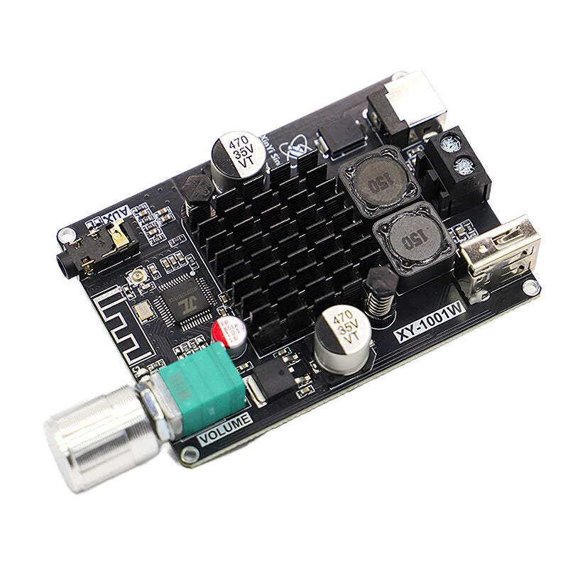 Sinilink XY-1001W TWS bluetooth 5.3 Amplifier Board Mono 100W TPA3116D2 AUX USB Stereo Pairing Audio Module