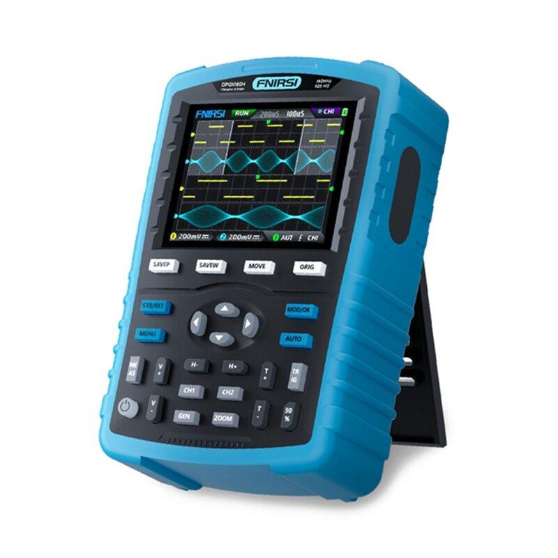 FNIRSI DPOX180H Handheld Phosphor Digital Oscilloscope 180MHz -3DB 50000wfms/s Dual Channel 20Mhz Signal Generator ZOOM XY FFT - Zen Craft