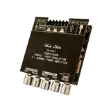 ZK-ST21 2.1 Channel Bluetooth Amplifier Board 100W+100W+200W Subwoofer TPA3221 Support Bluetooth AUX U Disk Sound Card