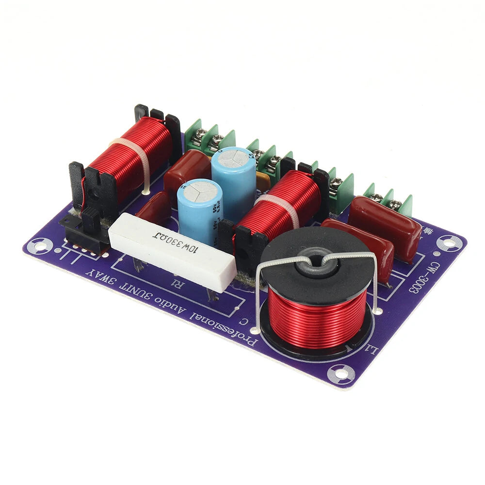 250W High-fidelity Divider Three-way Home Theater Low-speaker Modified Audio Upgrade Divider CW-3003