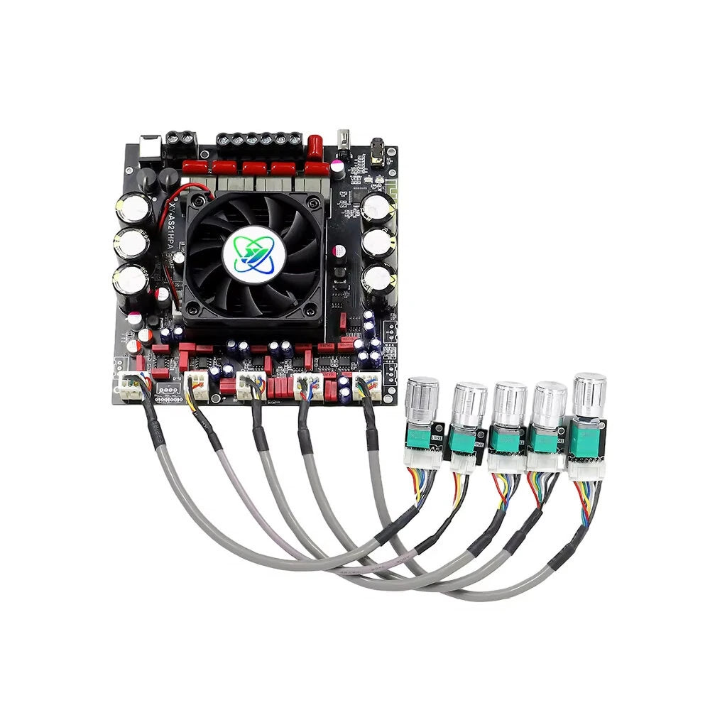 Sinilink XY-AS21HPA High-Power BT Digital Amplifier Board 2.1 Channel Subwoofer 300W*2+600W Dual TPA3255 Chip