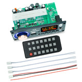 JQ-D187BT TPA3116 50W+50W+100W Audio Amplifier Board 2.1 Channel Bluetooth Decoder DC 6V-24V HiFi MP3 Player Module USB FM AUX