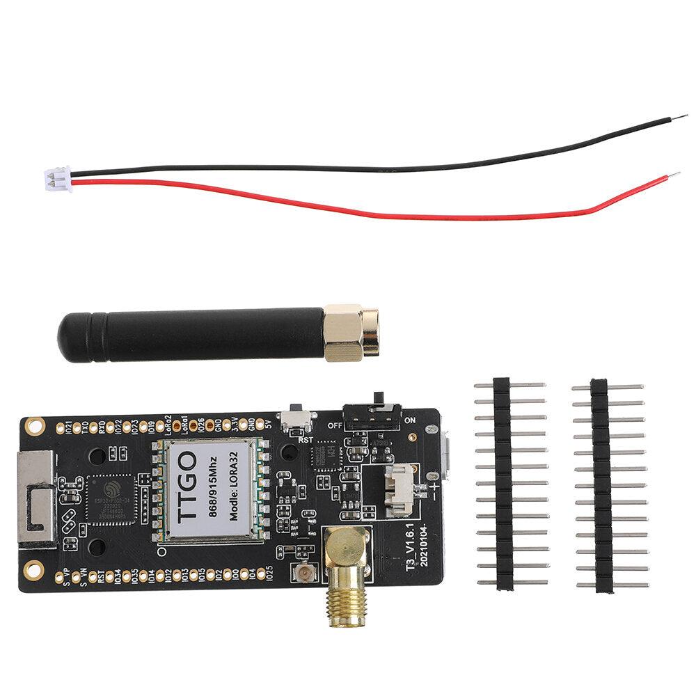 LILYGO TTGO LoRa32 868Mhz ESP32 LoRa OLED 0.96 Inch SD Card bluetooth WIFI Wireless Module ESP-32 SMA IP5306 - Zen Craft