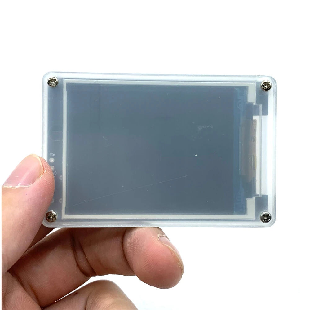 2.6 inch IPS LCD Music Spectrum Equalizer Display Analyzer WiFi Clock Audio Level Indicator Power Amplifier Car AUX DC 5V-12V