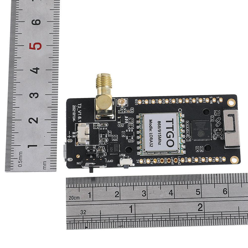 LILYGO TTGO LoRa32 868Mhz ESP32 LoRa OLED 0.96 Inch SD Card bluetooth WIFI Wireless Module ESP-32 SMA IP5306