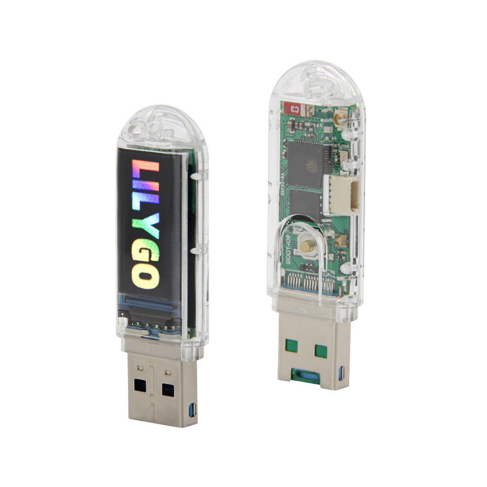 LILYGO T-Dongle-S3 Development Board 0.96inch LCD Display Screen Support WiFi bluetooth TF Card