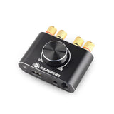 X50H Audio Amplifier 2.0 Channel 20W+20W Bluetooth Amp with Remote Control Supports Bluetooth/USB/AUX Input
