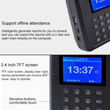 F01 Fingerprint Time Attendance Machine with 2.4 inch TFT Screen, US Plug, ACS2685EU, ACS2685UK, ACS2685US
