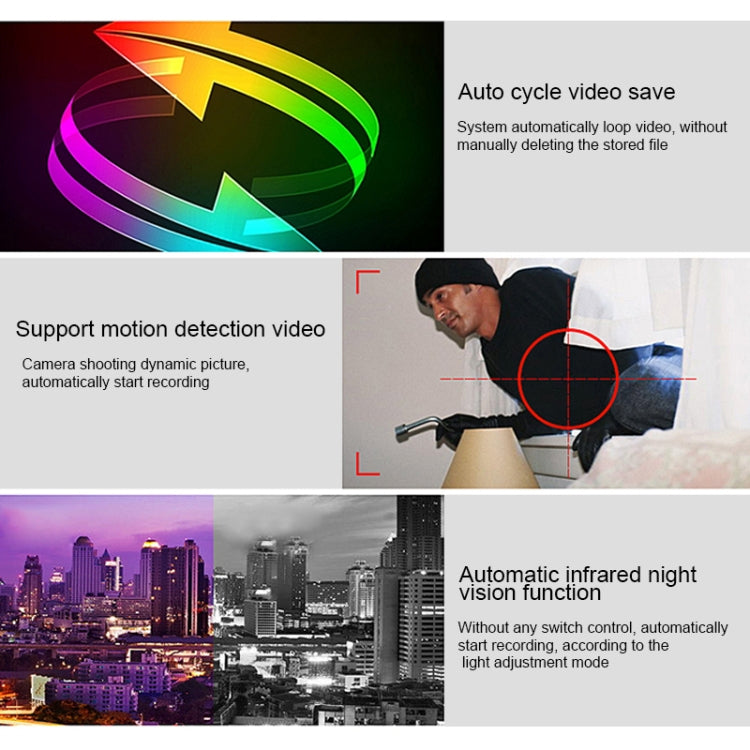 163Eye L1-NJ Smart Visual WIFI 1.3MP Network HD Intercom Doorbell , Support Micro SD Card & Night Vision, 163Eye Gold, 163Eye