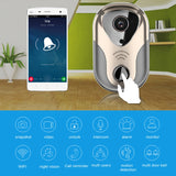 163Eye L1-NJ Smart Visual WIFI 1.3MP Network HD Intercom Doorbell , Support Micro SD Card & Night Vision, 163Eye Gold, 163Eye
