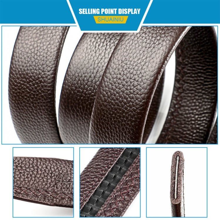 Men Casual Cow Leather Belt Waistband, Length: 115cm, Length: 115cm - Zen Craft