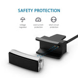 For Fitbit Alta Watch USB Charger Clip Cable, Length: 30cm