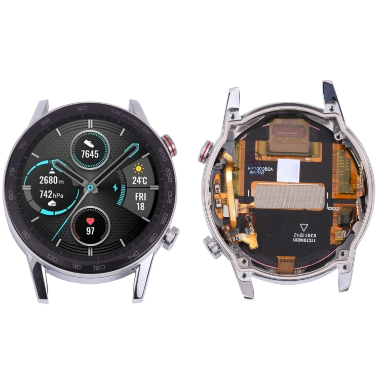 LCD Screen and Digitizer Full Assembly With Frame for Honor Magic Watch 2 MNS-B19 46mm, For Honor Magic Watch 2 46mm