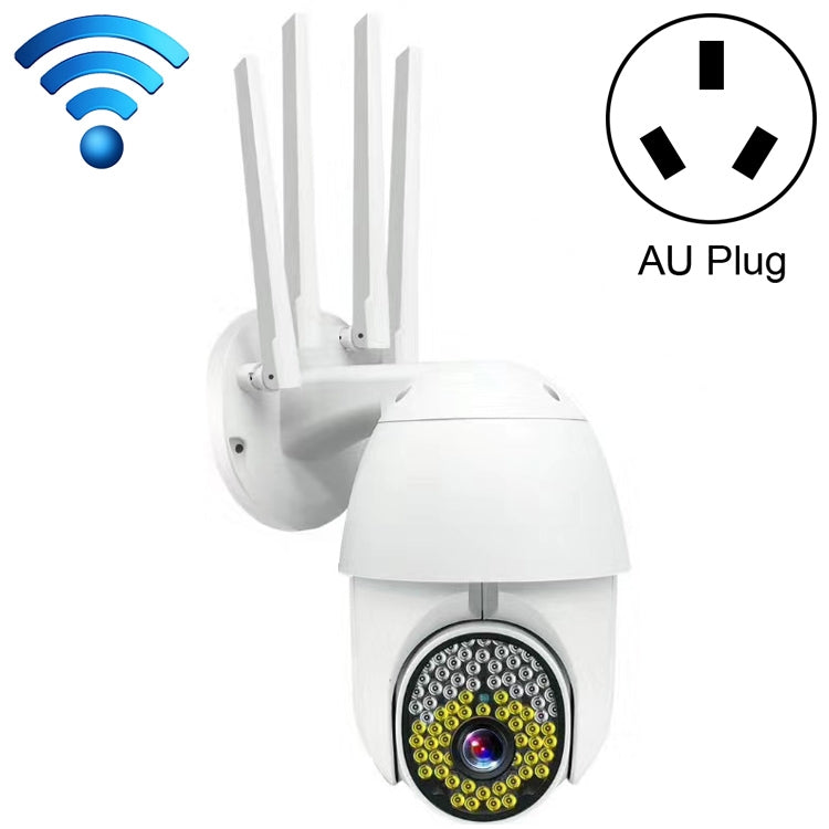 QX38 1080P WiFi High-definition Surveillance Camera Outdoor Dome Camera, Support Night Vision & Two-way Voice & Motion Detection, QX38 QX38 AU Plug