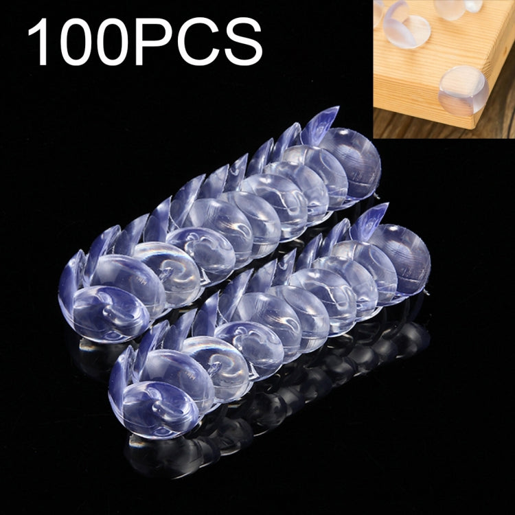 100 PCS Baby Desk Corner Safety Cover Pad Hemisphere Shape Children Table Anti-collision Protector Cushion with Double-sided Adhesive, 100 PCS Hemisphere Shape 100 PCS Hemisphere Shape