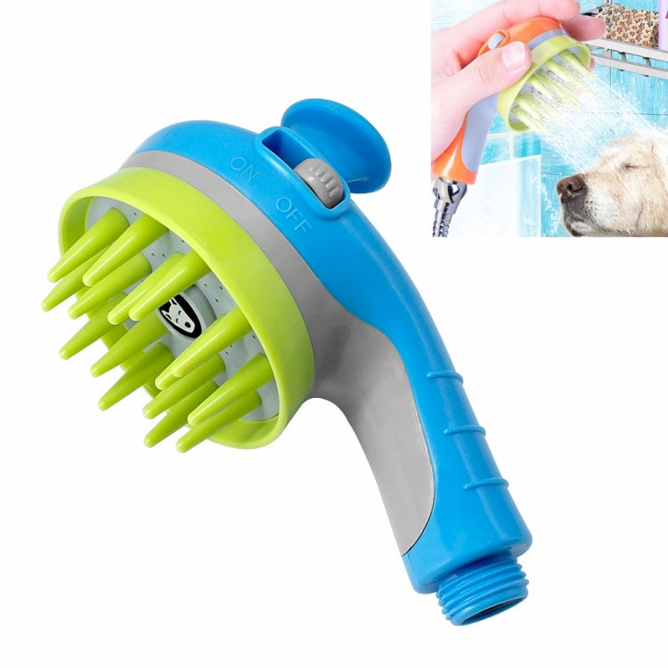 Pet Shower Shower Brush with Non-slip Handle Nozzle