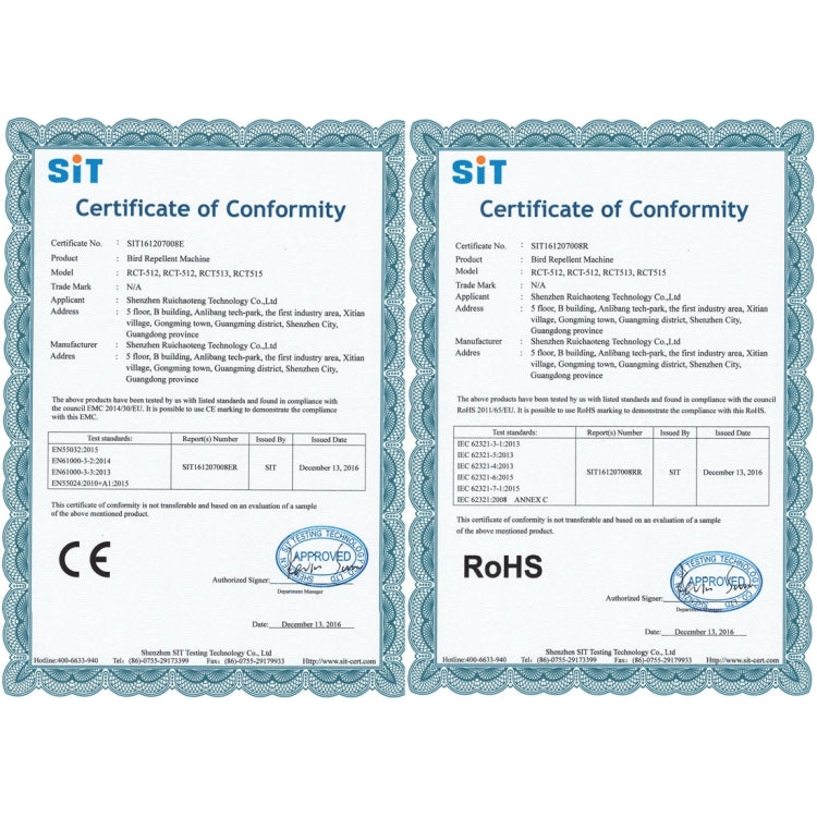 2 PCS Powerful Ultrasonic Solar-powered Animal Repeller With PIR Sensor & Light Sensor, Got the CE / ROHS Certification, 2PCS RC-510